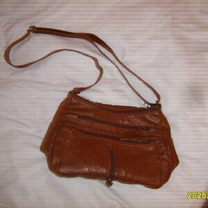 Soft Faux Leather Crossbody Bag for Women